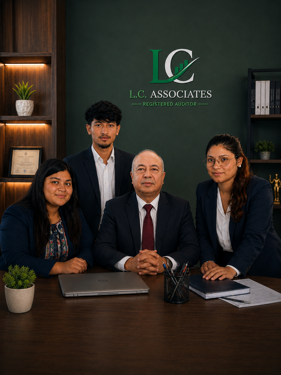 L.C. Associates Team- Chartered Accountants Office in Butwal Nepal